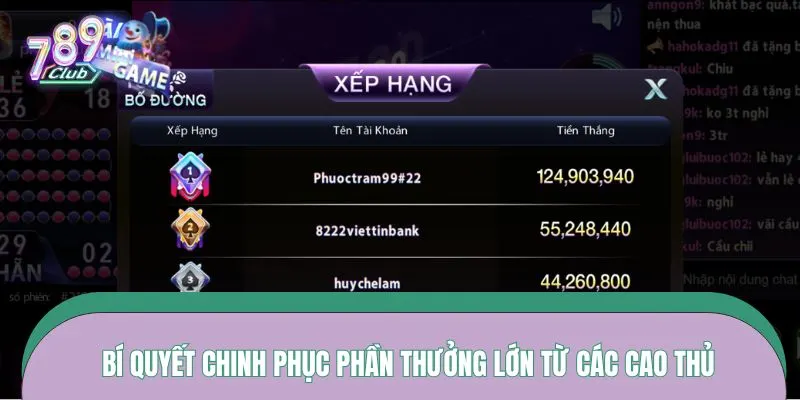 Bí quyết chinh phục phần thưởng lớn từ các cao thủ làng cược